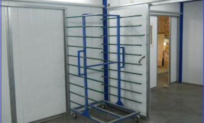 Покрасочная камера для мебели сухая